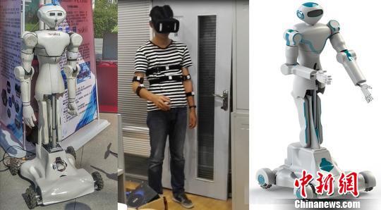 东北大学研发智能机器人 上演"隔空取物"
